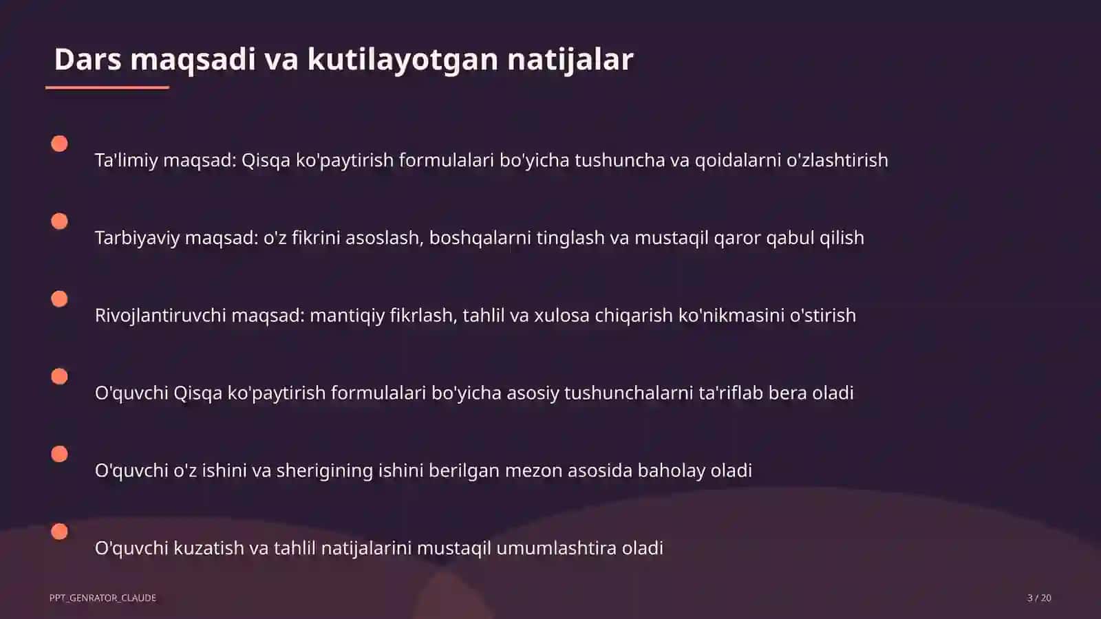 Qisqa ko'paytirish formulalari (7-sinf) 3