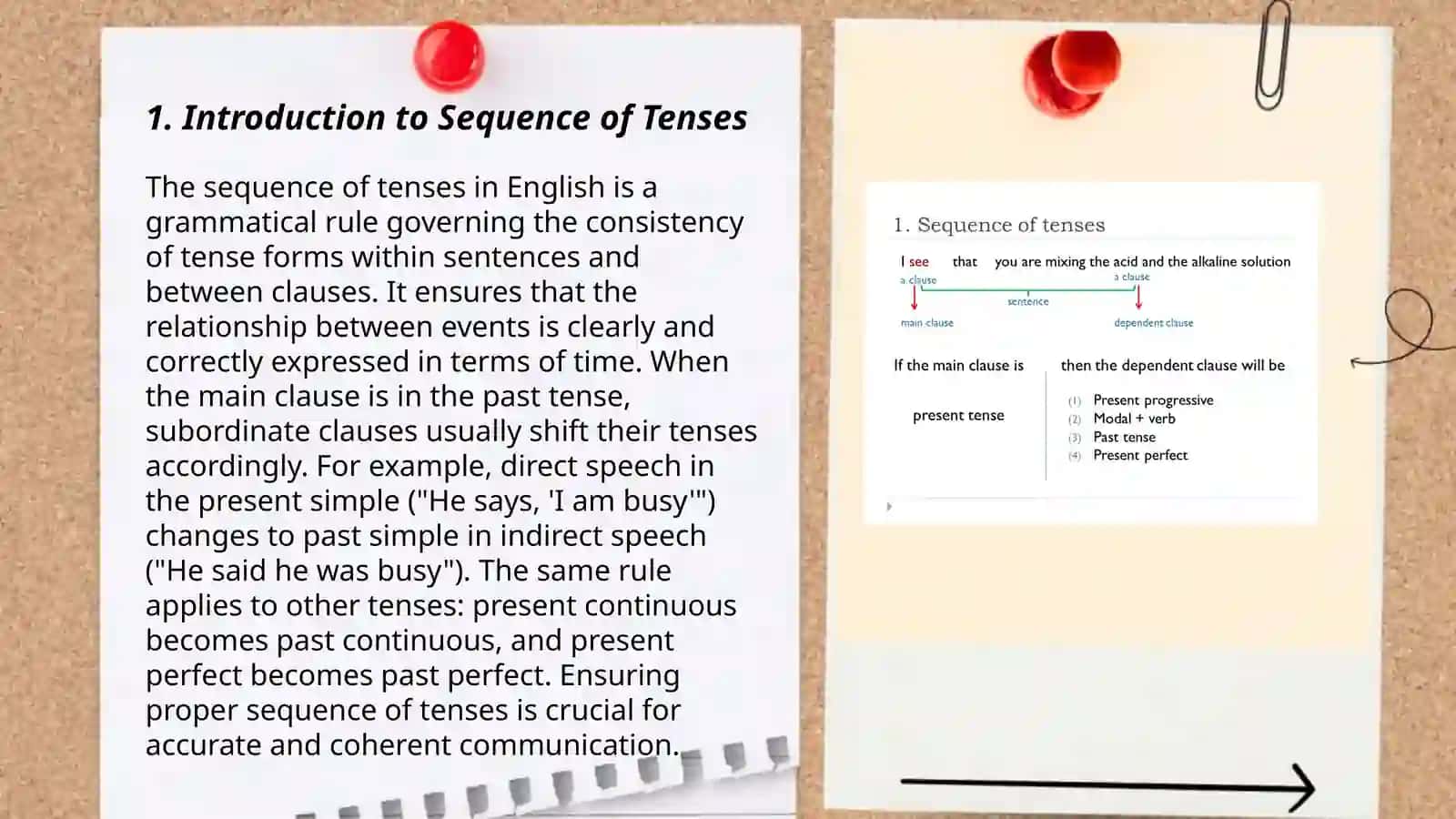 Sequence of Tenses 3