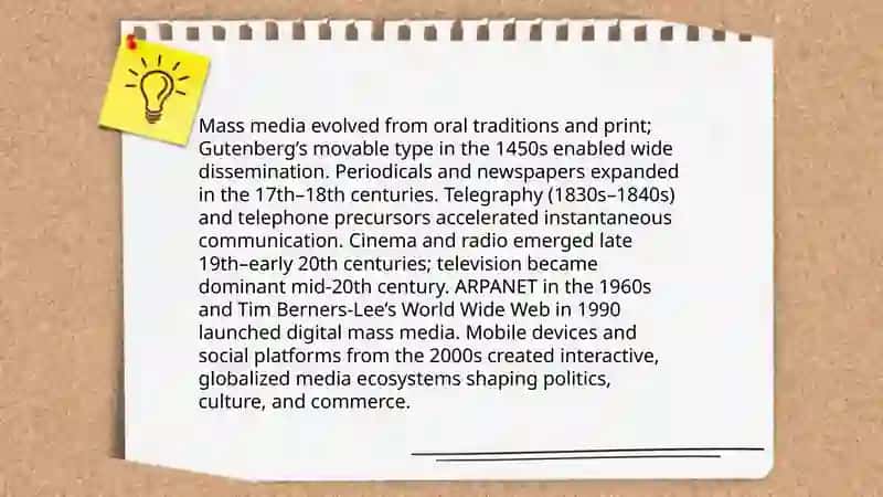 Mass Media 3