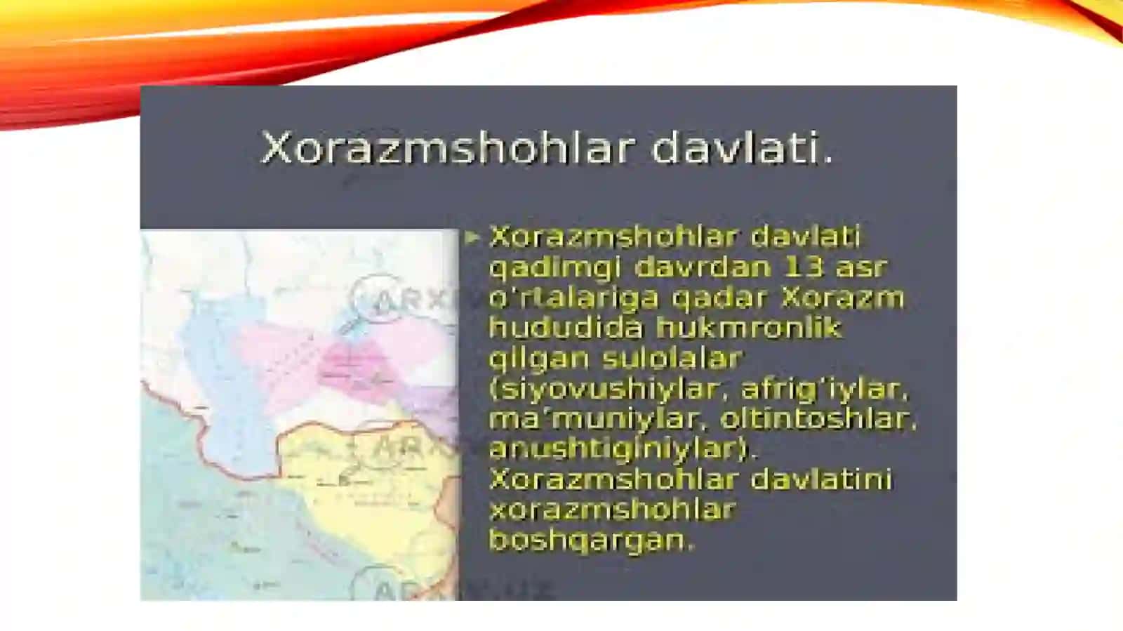 Xorazm shohlar davlati 3