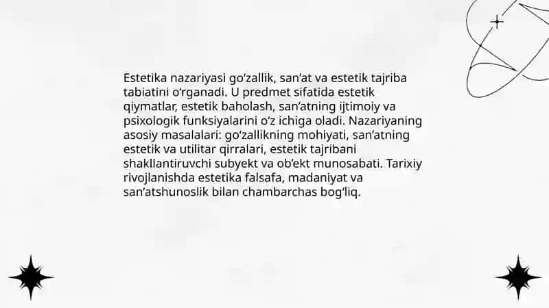 Estetika 3