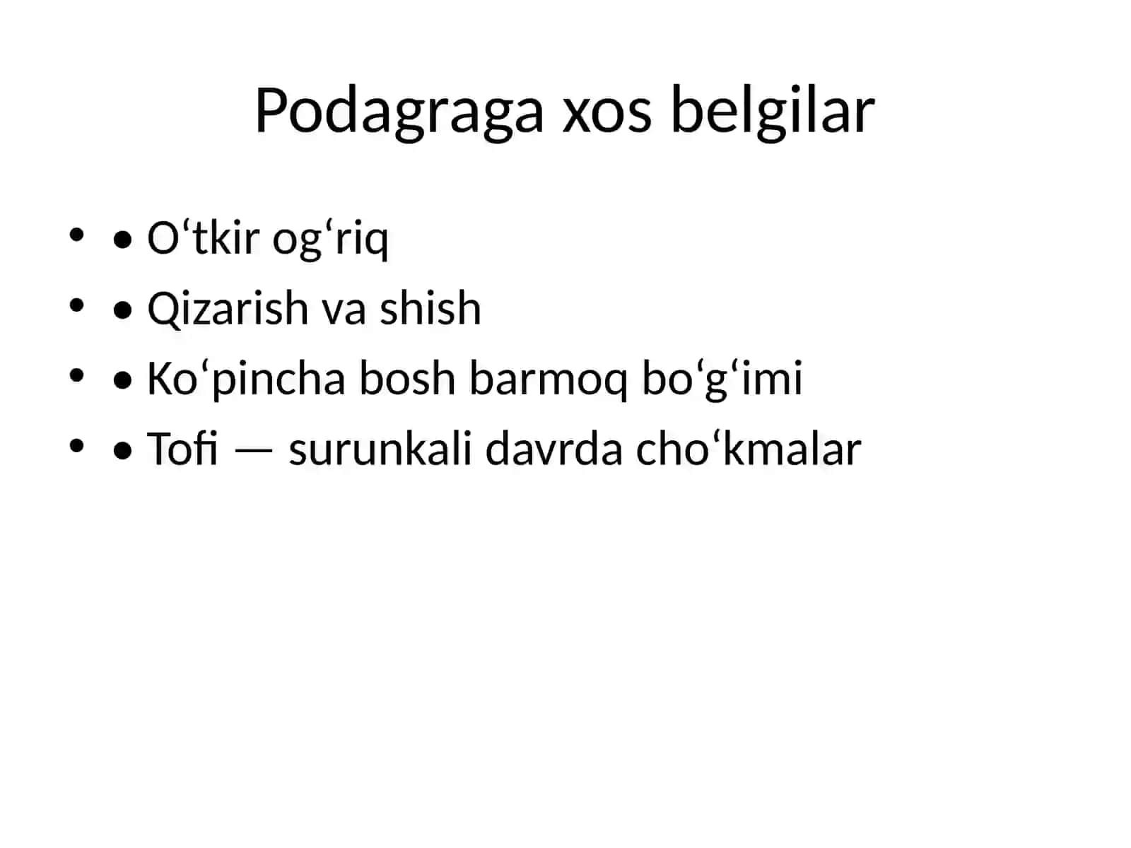 Podagra va Semizlik 3