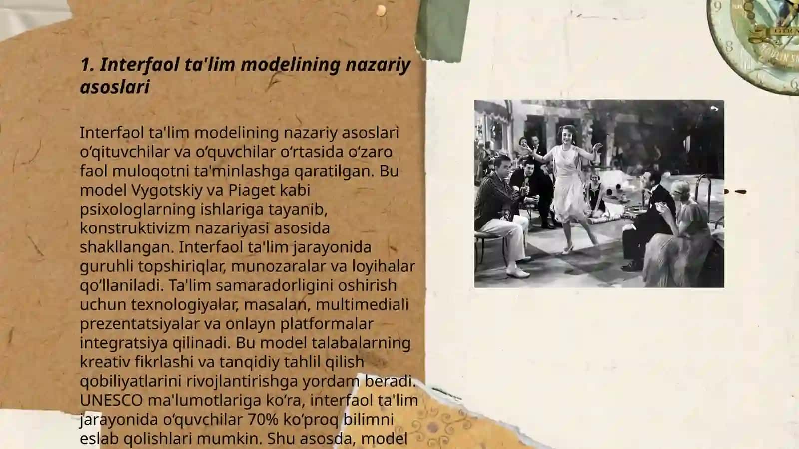 Interfaol ta'lim modelining asoslari 3
