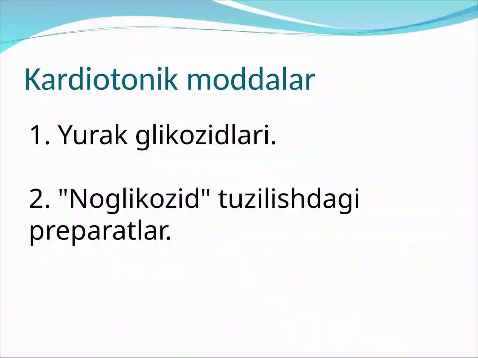 kardiotonik moddalar 3