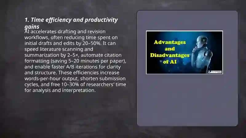Advantages and Disadvantages of Using AI in Academic Writing 3