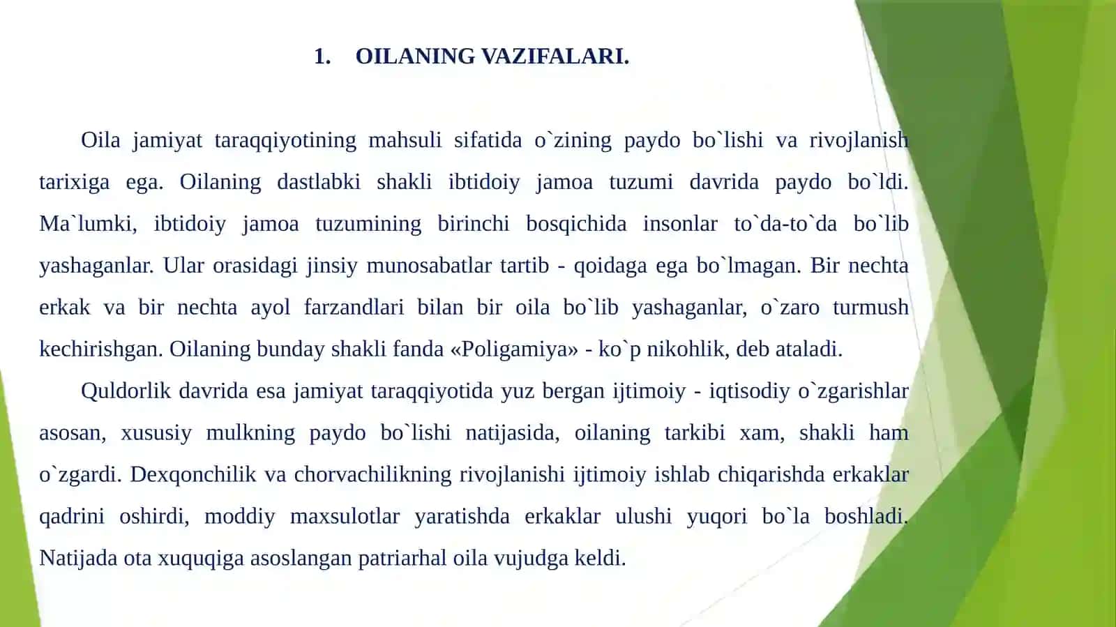 OILA VA UNING VAZIFALARI 3
