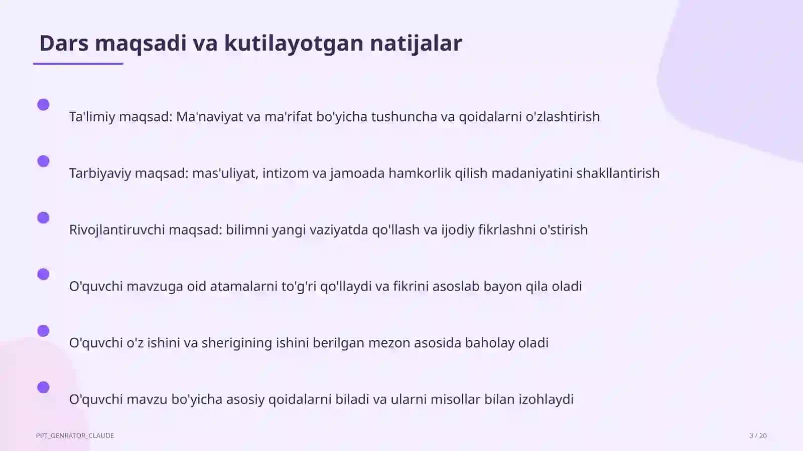 Ma'naviyat va ma'rifat (10-sinf) 3