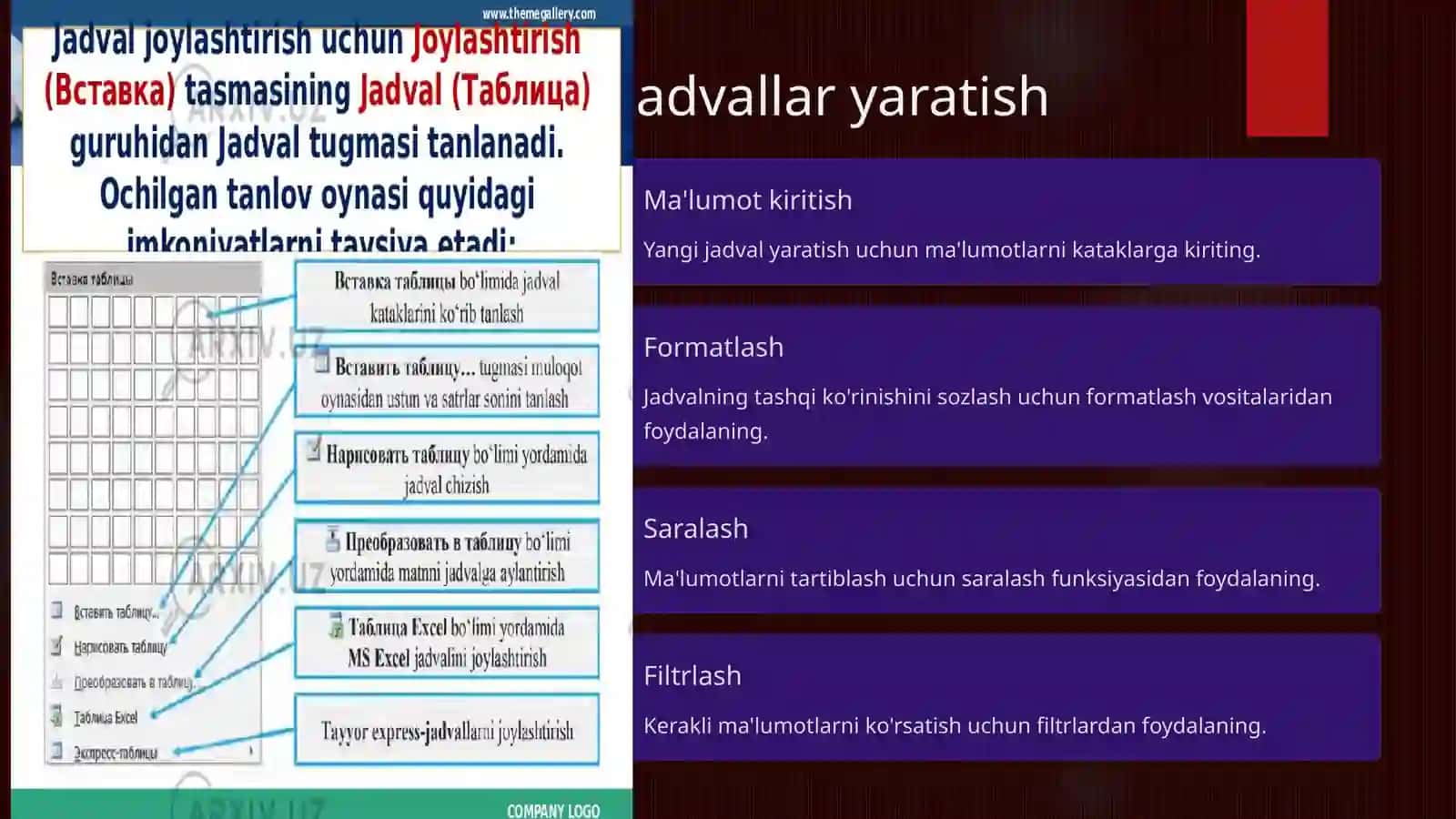 Microsoft Excel:GrafikvaJadvallar 3