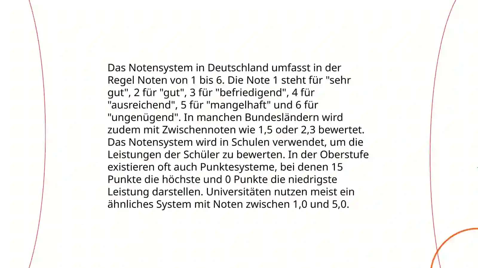 Schule, Zeugnisse und Noten 3