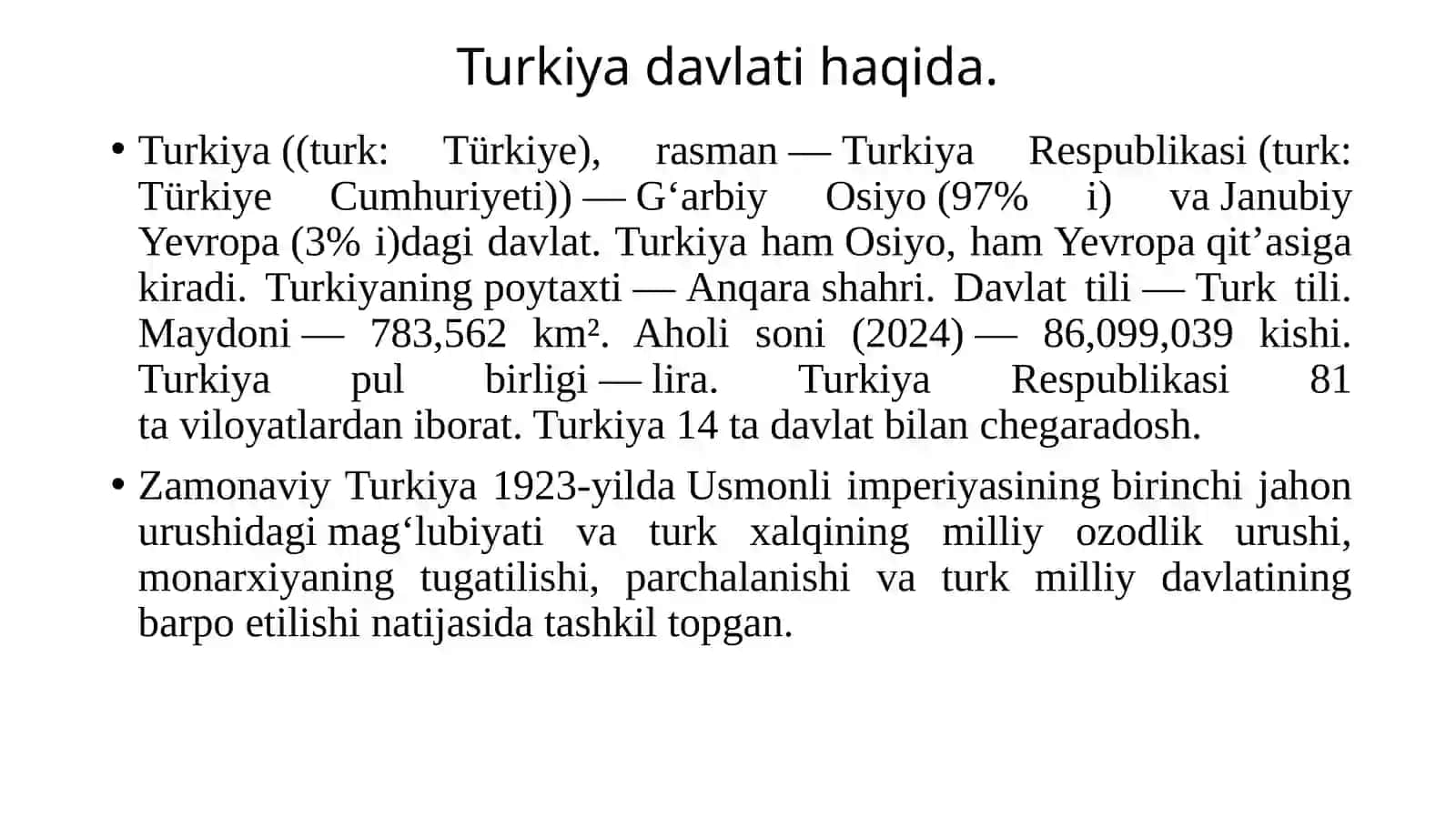 Turkiya davlati 3