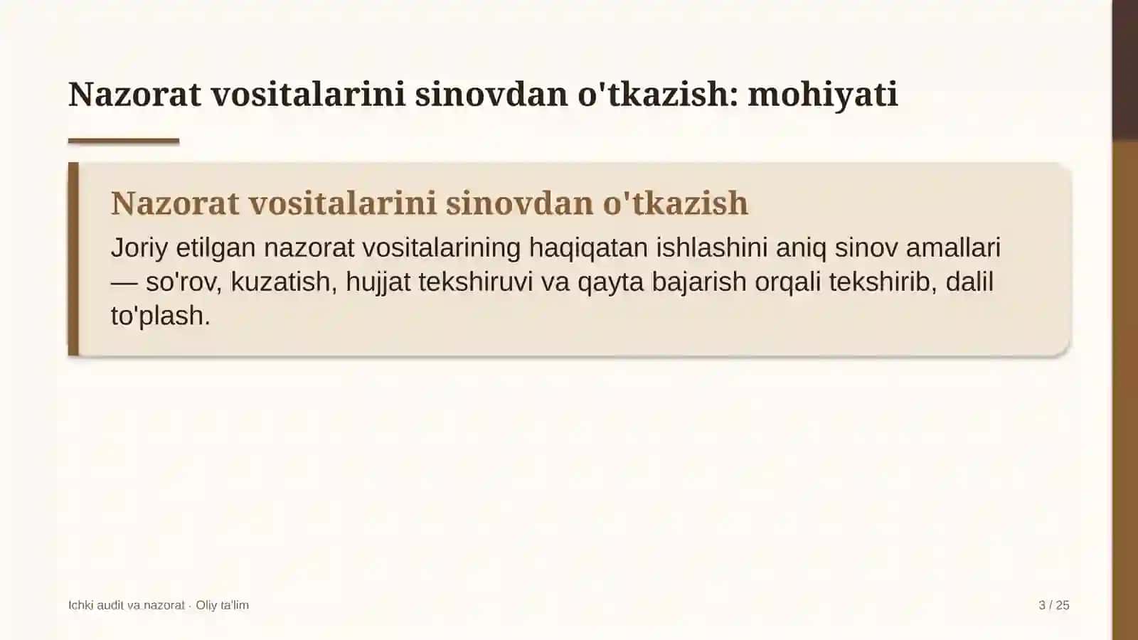 Limonchilikda nazorat vositalarini sinovdan o'tkazish 3