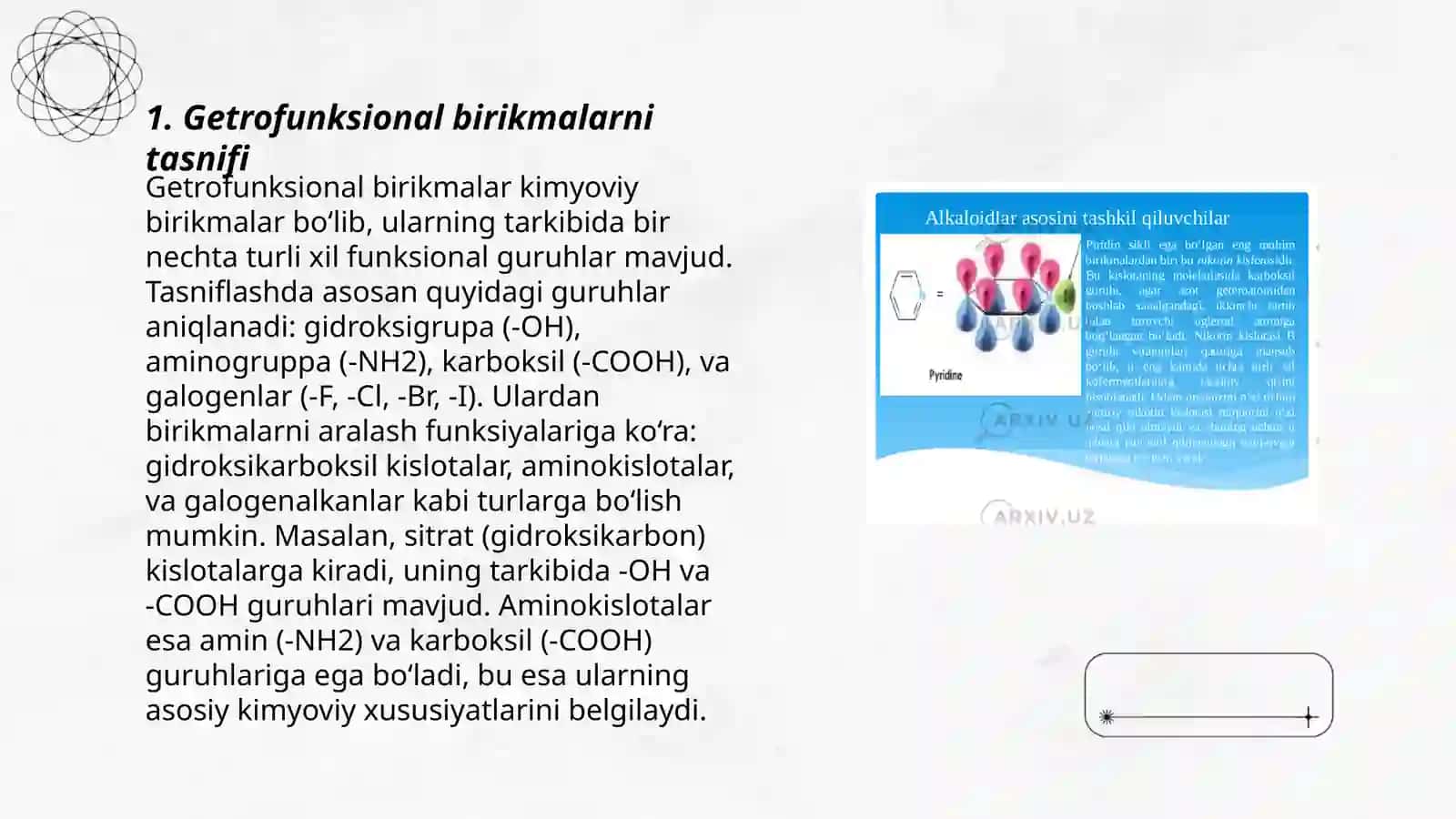 Getrofunksional birikmalar 3