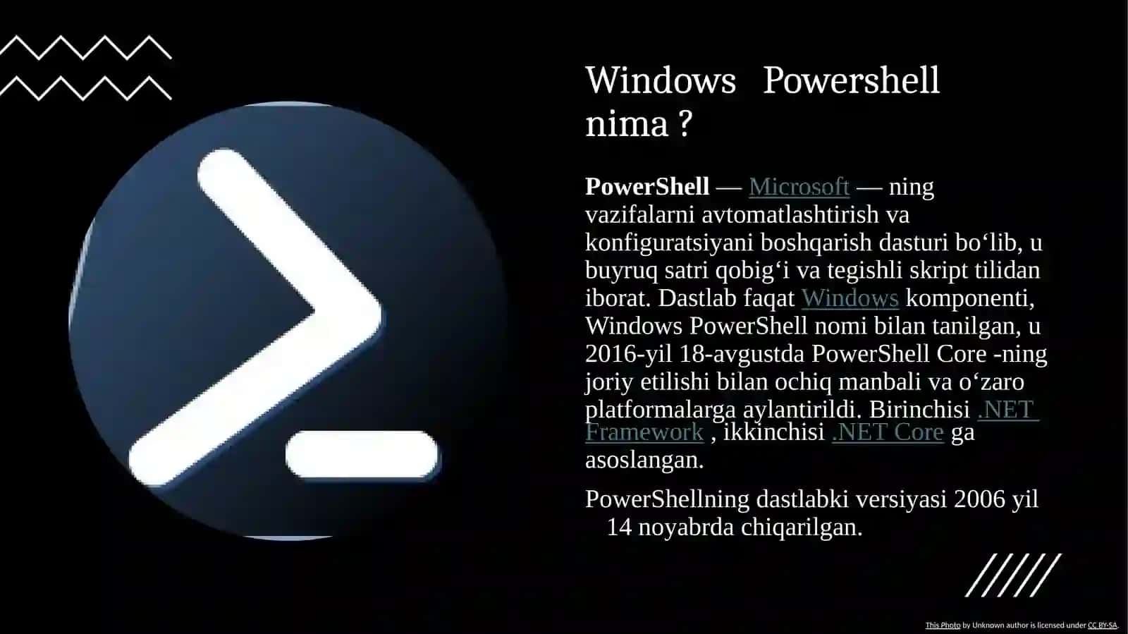 Windows Powershell 3