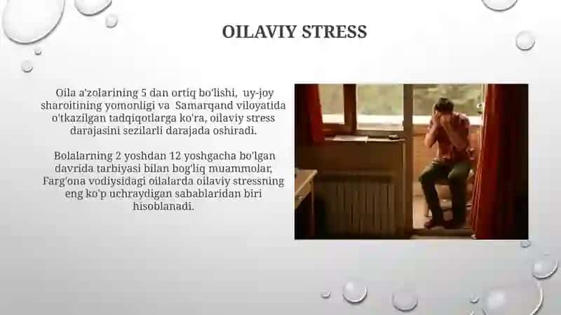 Stressga tasir etuvchi omillar 3