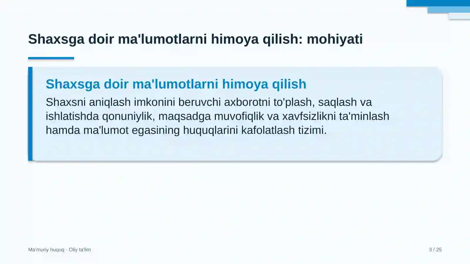 poyabzal ta'mirlash ustaxonalarida shaxsga doir ma'lumotlarni himoya qilish 9750 3