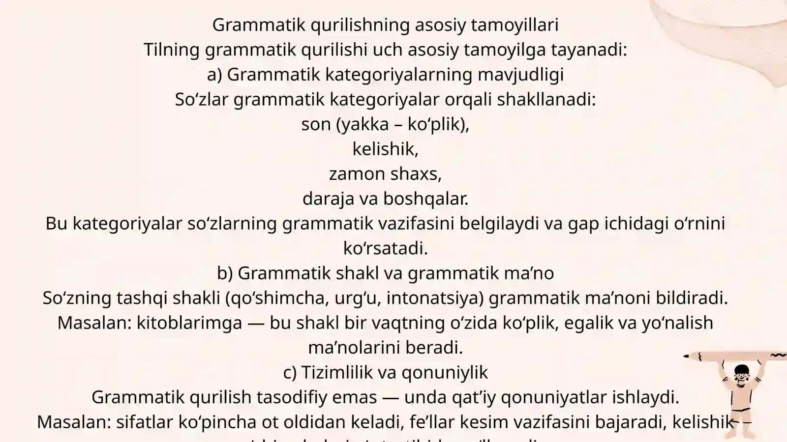 TILNING GRAMMATIK QURILISHI 3