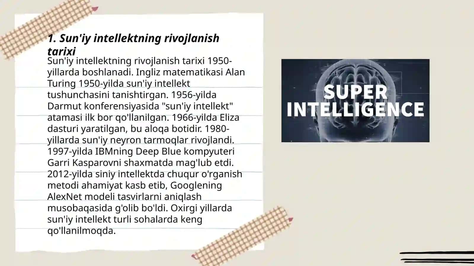 Sun'iy intellekt haqida 3
