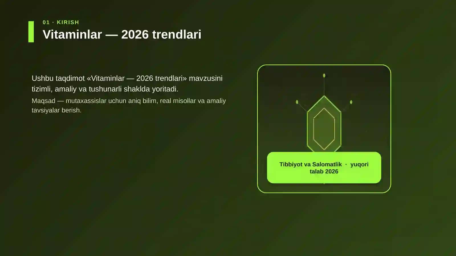 Vitaminlar — 2026 trendlari 3