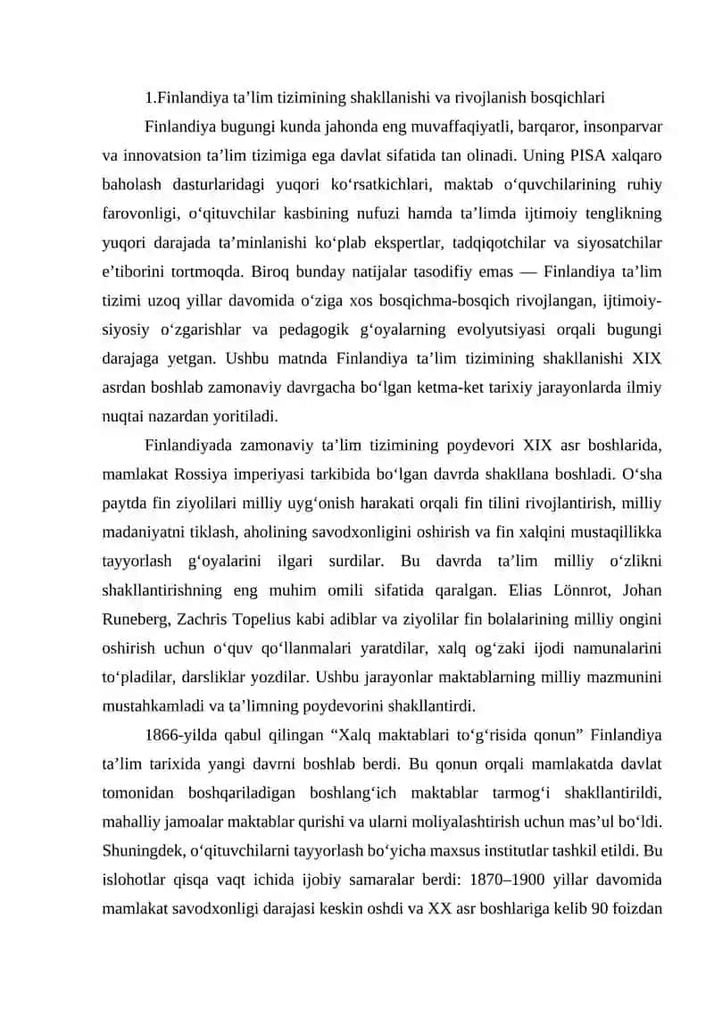 Finlandiya ta’lim tizimi 3