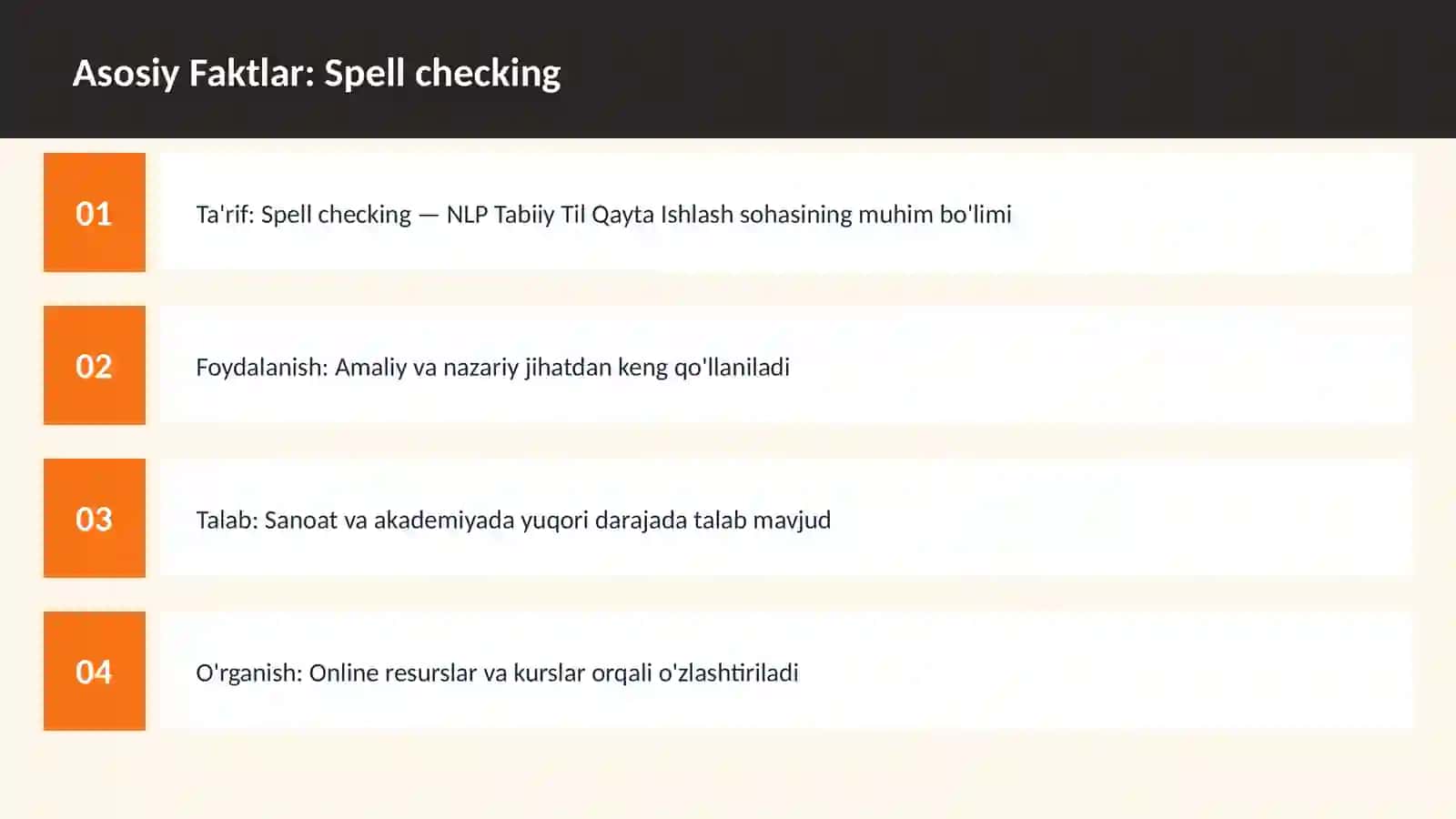 Spell checking 3