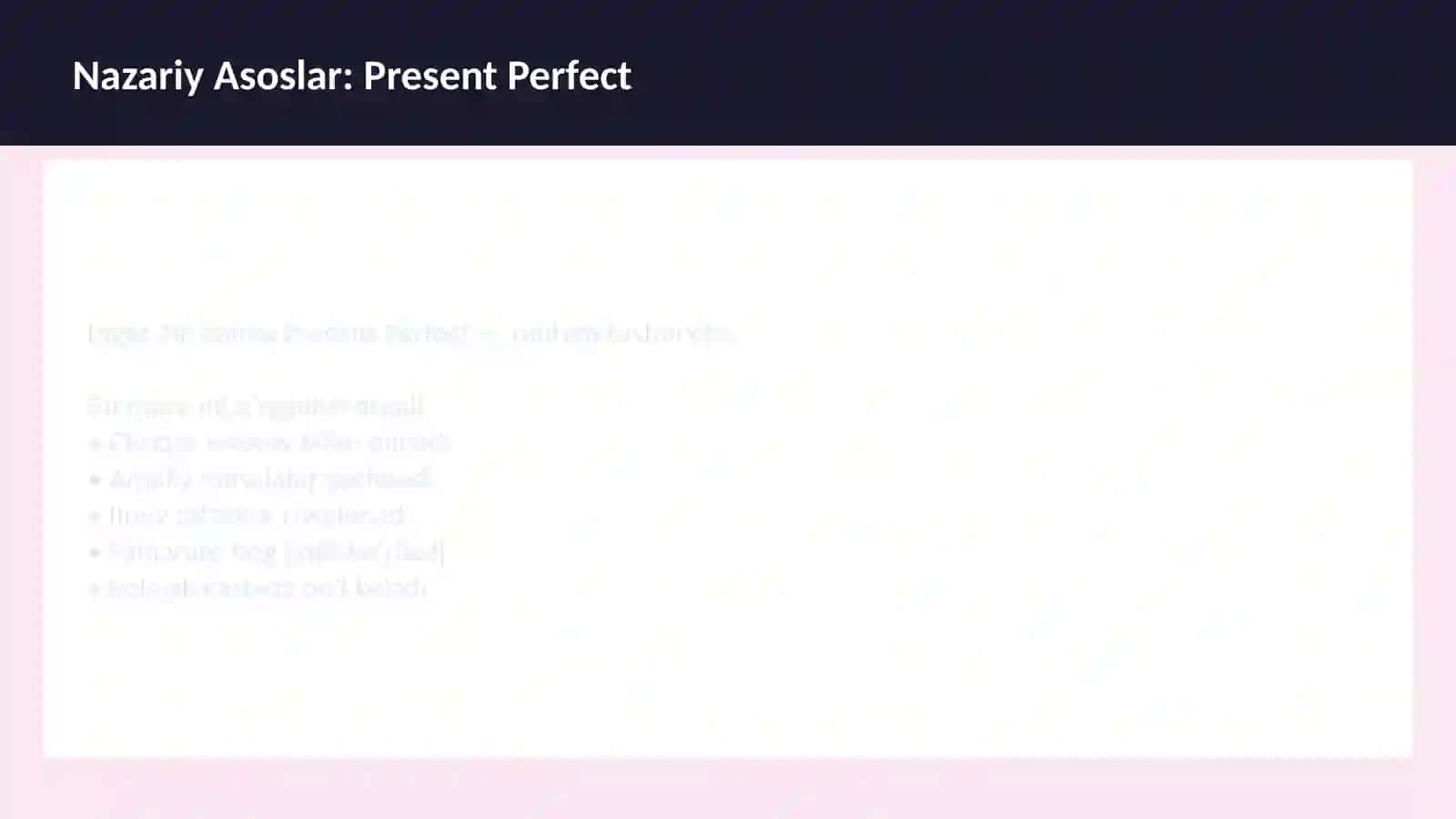 INGLIZ TILI 3