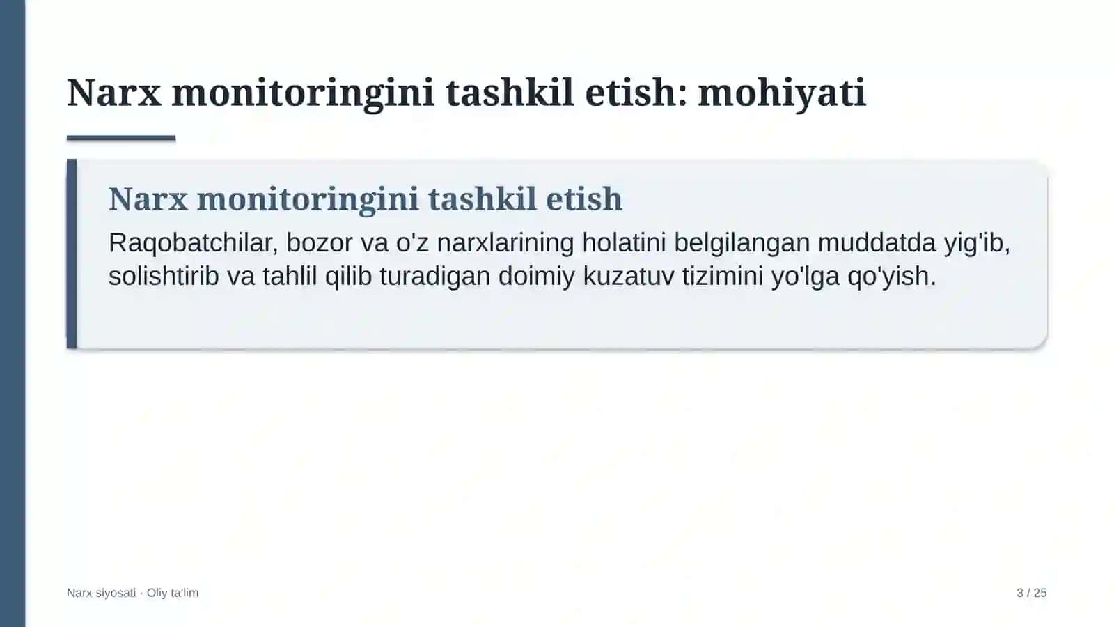 Televideniyeda narx monitoringini tashkil etish 3