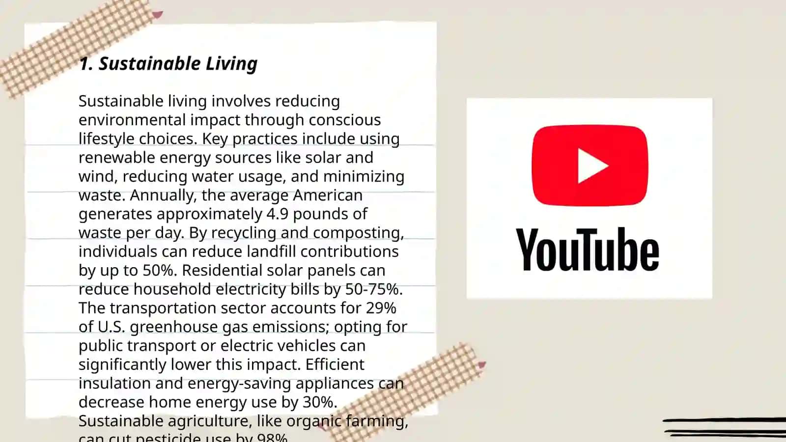 Sustainable Living 3