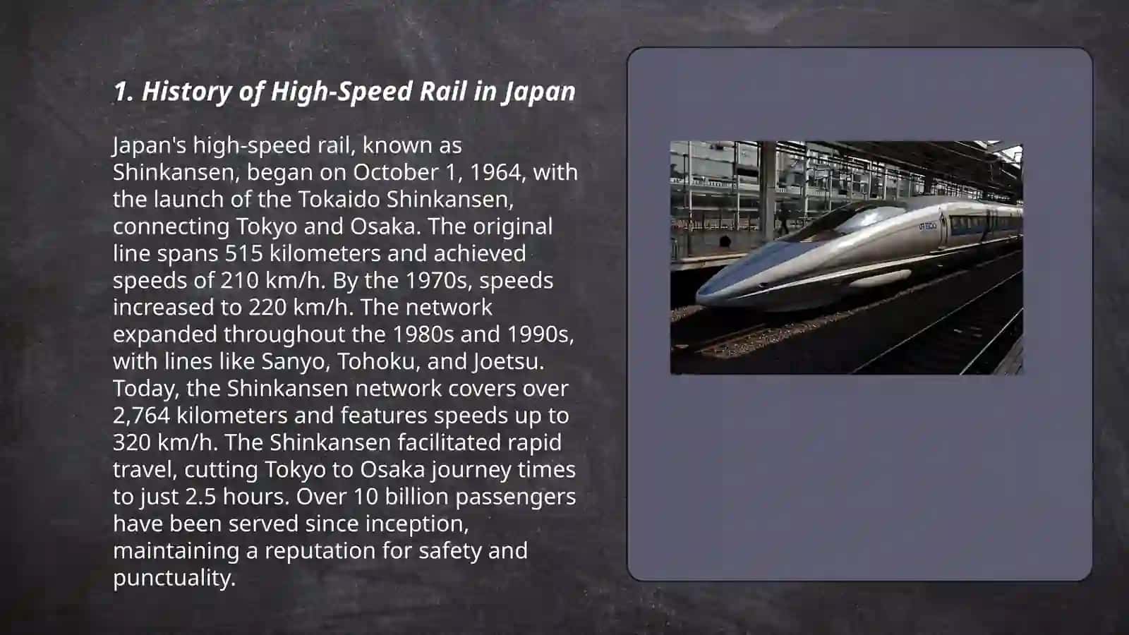 Shinkansen: High-Speed Rail in Japan 3