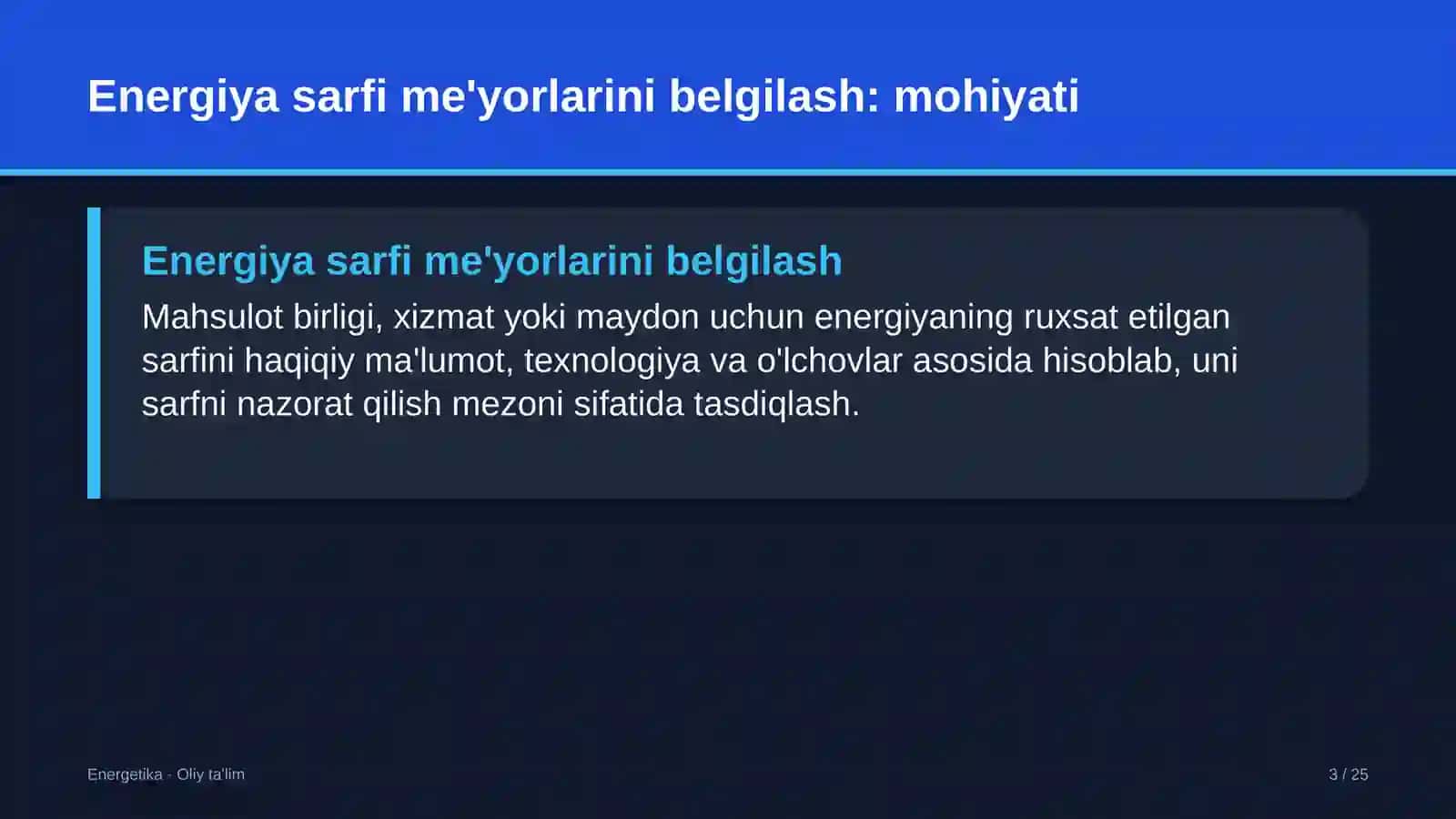 sanatoriylarda energiya sarfi me'yorlarini belgilash 7341 3