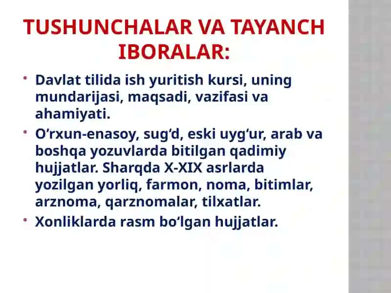Davlat tilida ish yuritish 3