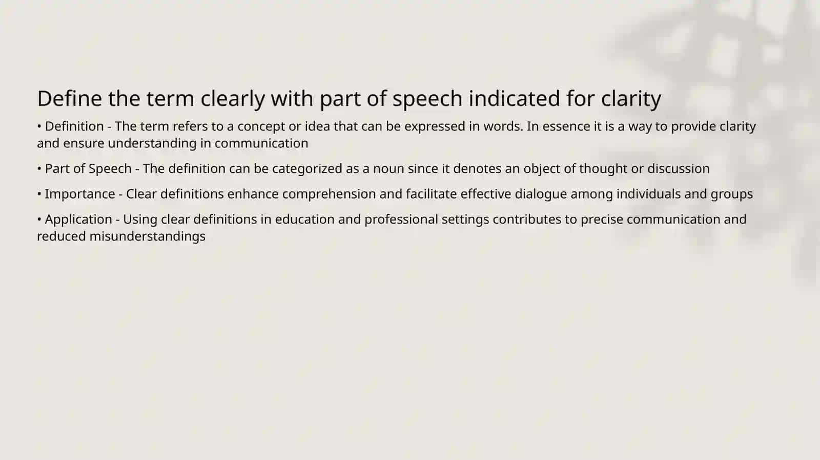THE MAIN STRUCTURAL (components) OF A DICTIONARY ENTRY 3