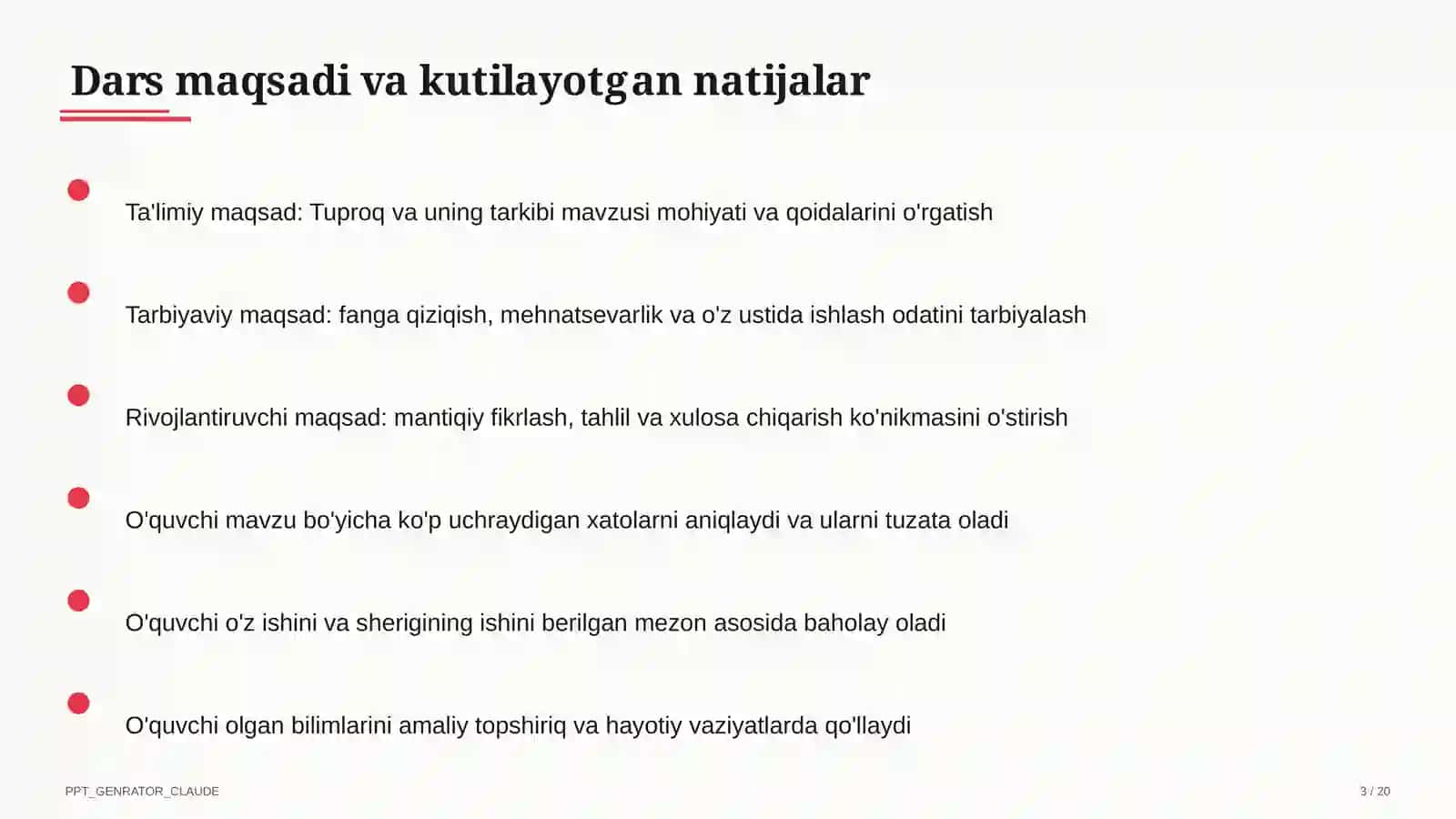 Tuproq va uning tarkibi (2-sinf) 3