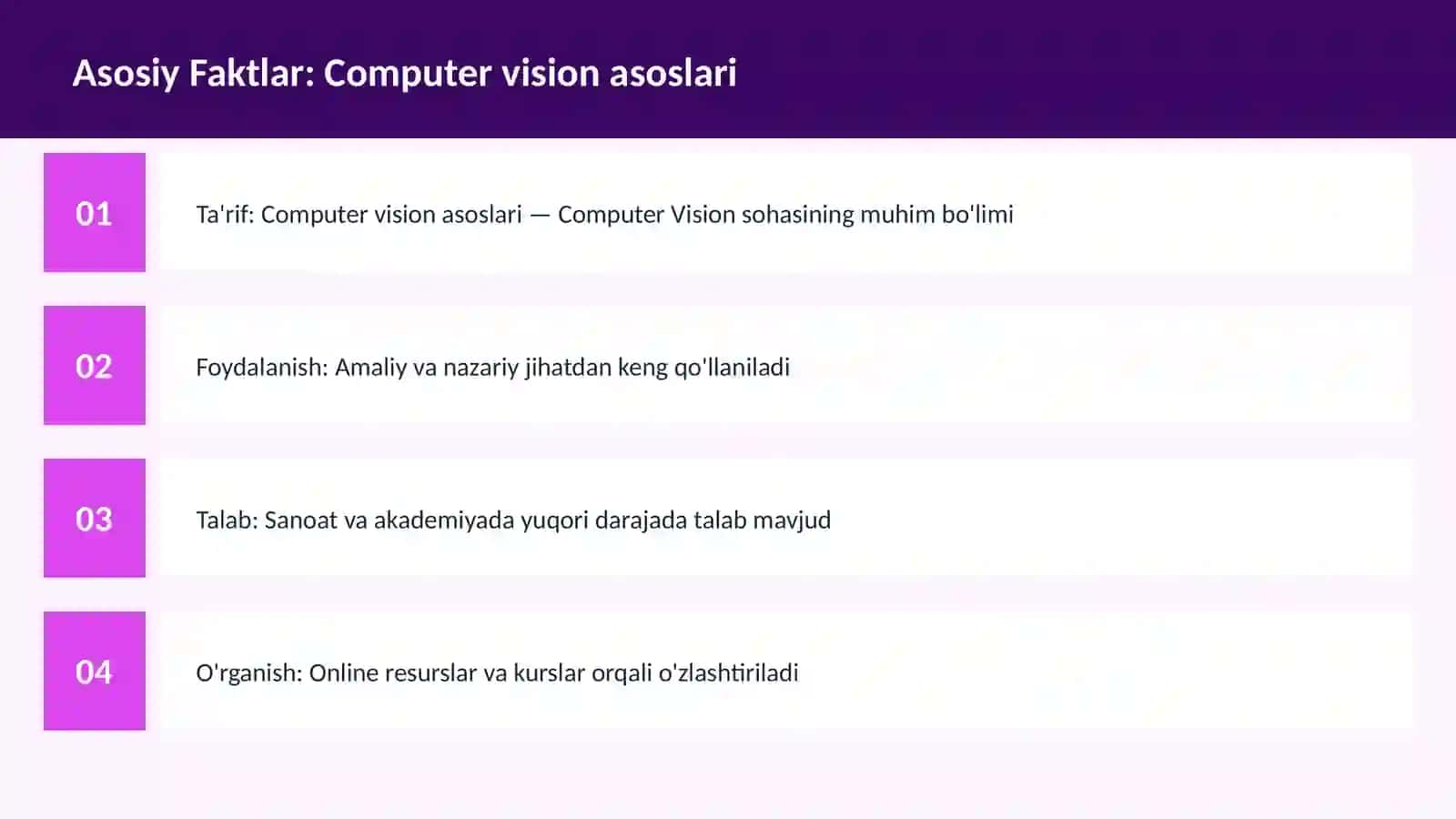 Computer vision asoslari 3