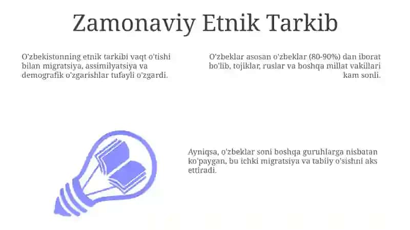 Zamonaviy Etnik Tarkib 3