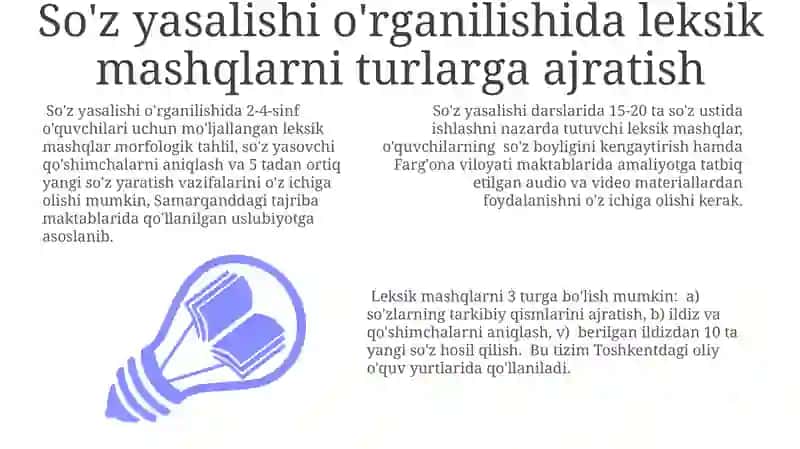 Leksik Mashqlar 3