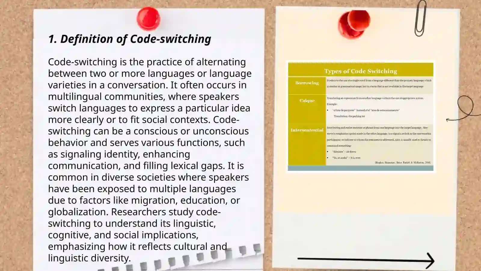 Code-switching 3