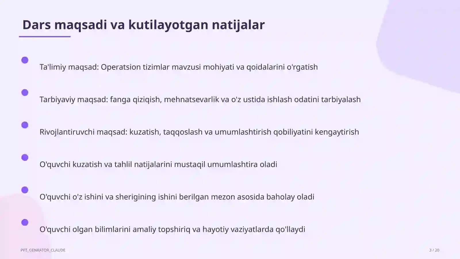 Operatsion tizimlar (6-sinf) 3