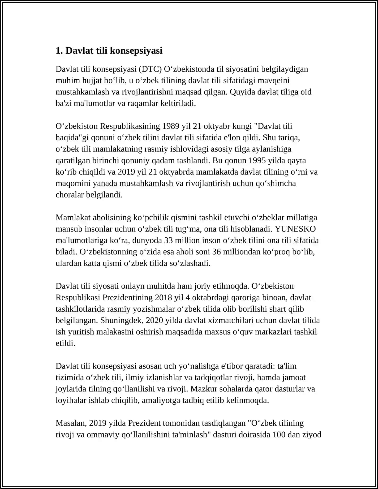 DAVLAT TILIDA ISH YURITISH ASOSLARI 3
