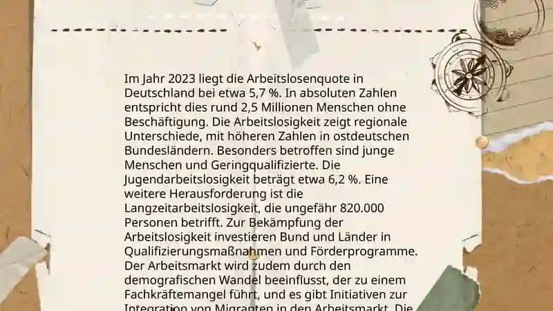 Arbeitslosigkeit in Deutschland 3
