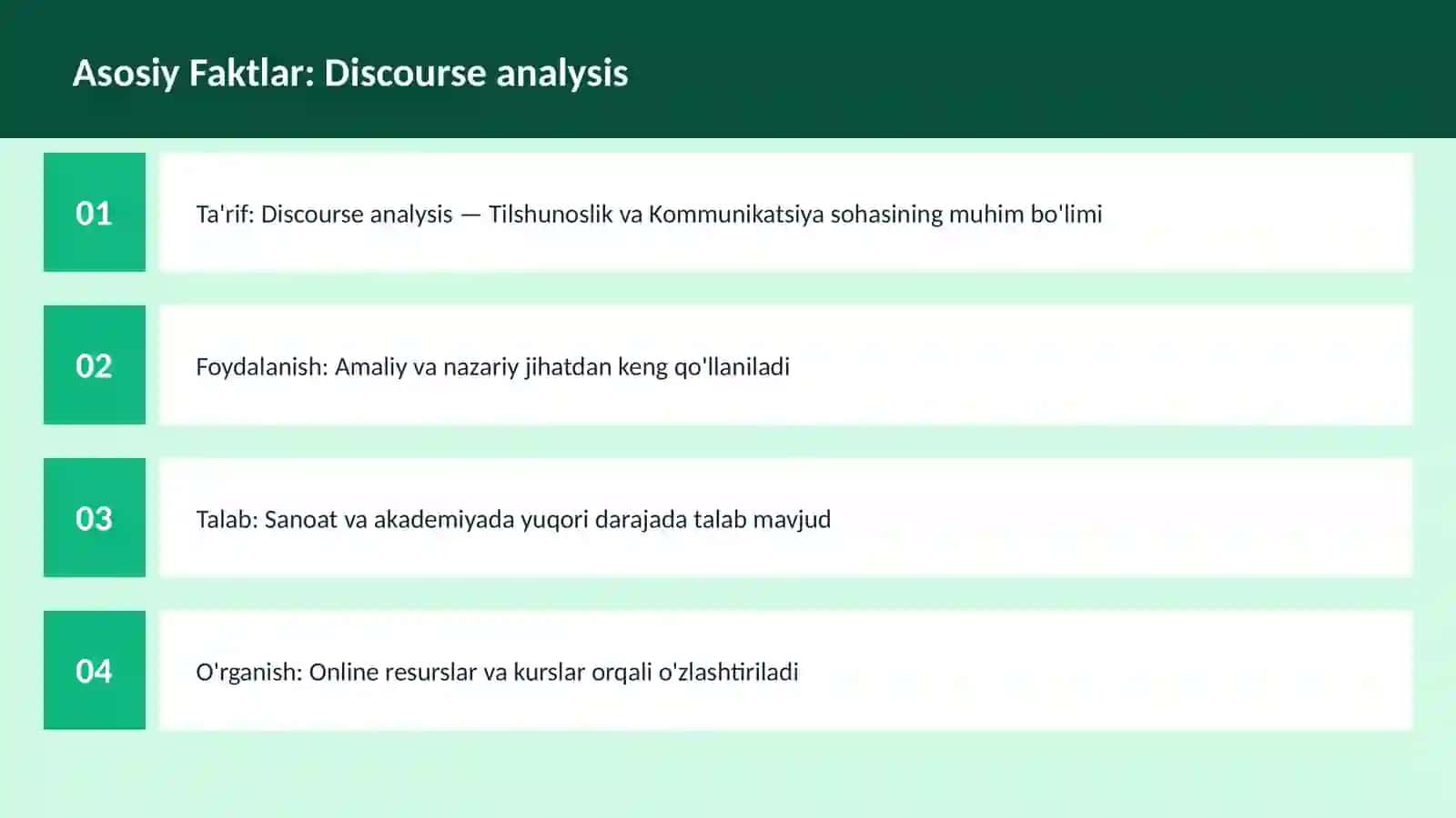 Discourse analysis 3