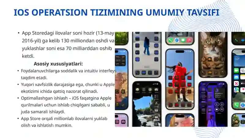 iOS Operatsion tizimi 3