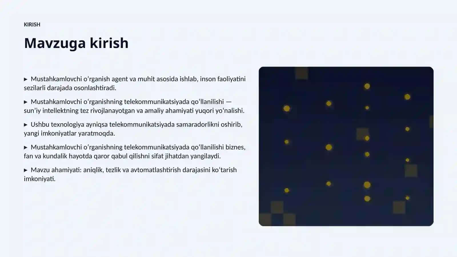 SUNʼIY INTELLEKT • PROFESSIONAL TAQDIMOT 3