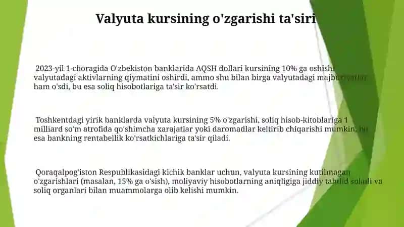 Banklarda soliqlar buxgalteriya hisobi 3