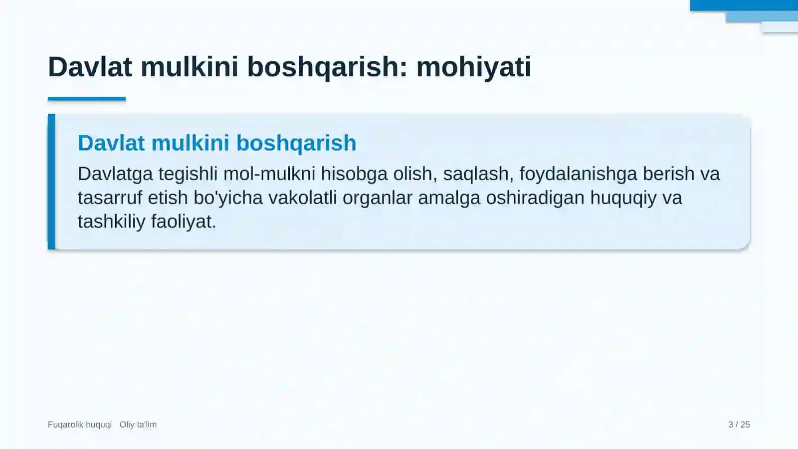 Elektr ta'minoti korxonalarida davlat mulkini boshqarish 3