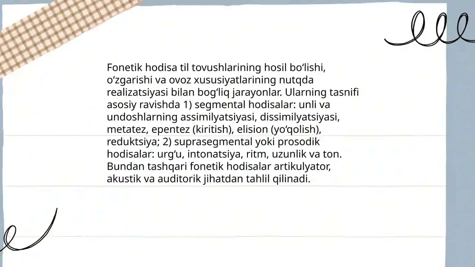 Fonetik hodisalar 3