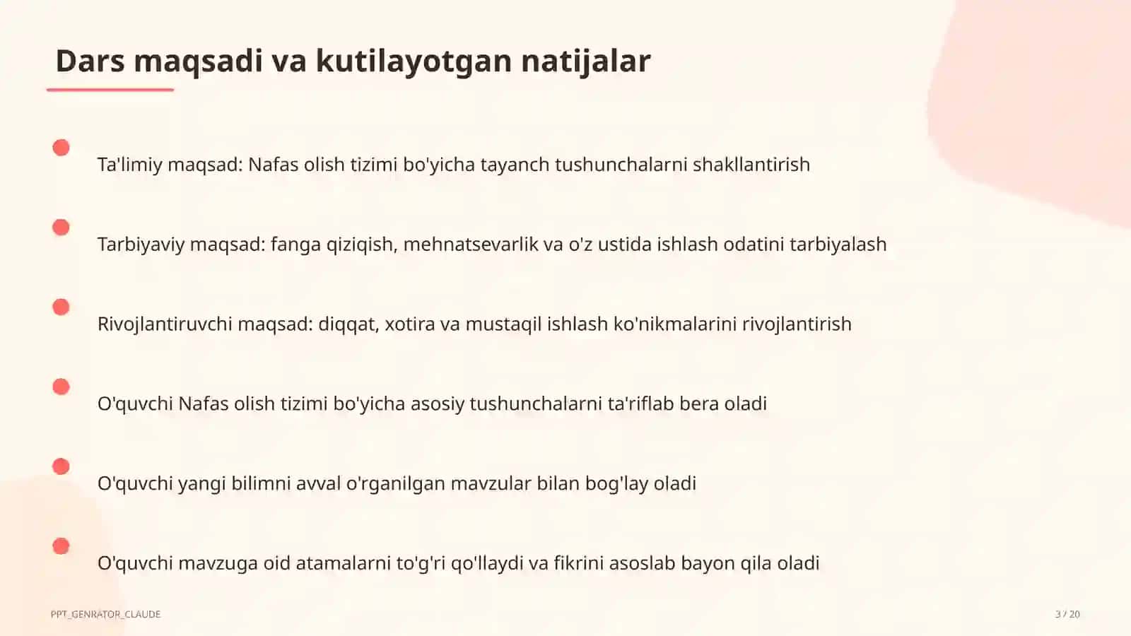 Nafas olish tizimi (8-sinf) 3