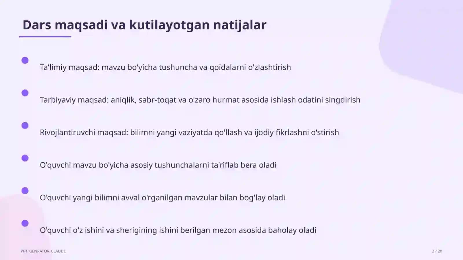 Me'morchilik yodgorliklari: Registon va Ichan-qal'a (6-sinf) 3