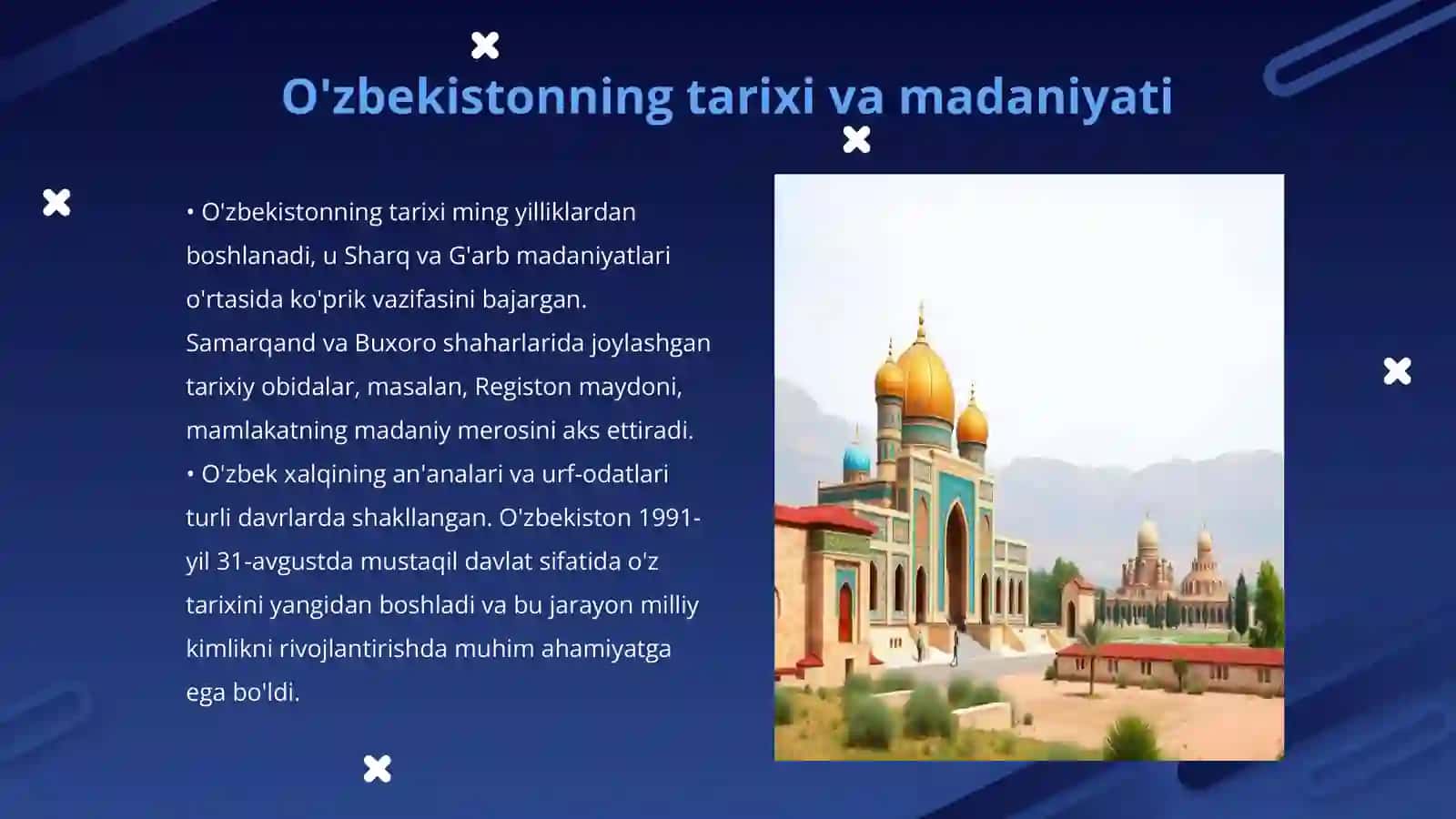 O'zbekistonning tarixi va madaniyati 3