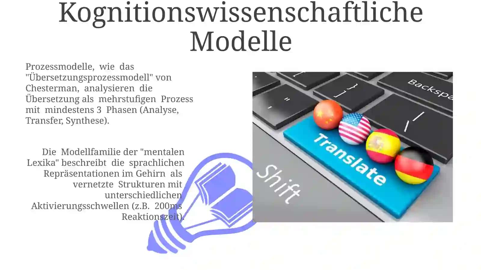 Übersetzungstheorien und -modelle 3