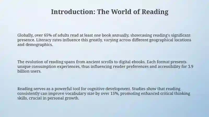 Understanding Our Reading Landscape 3